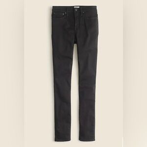 9" mid-rise stretchy toothpick jean in new black